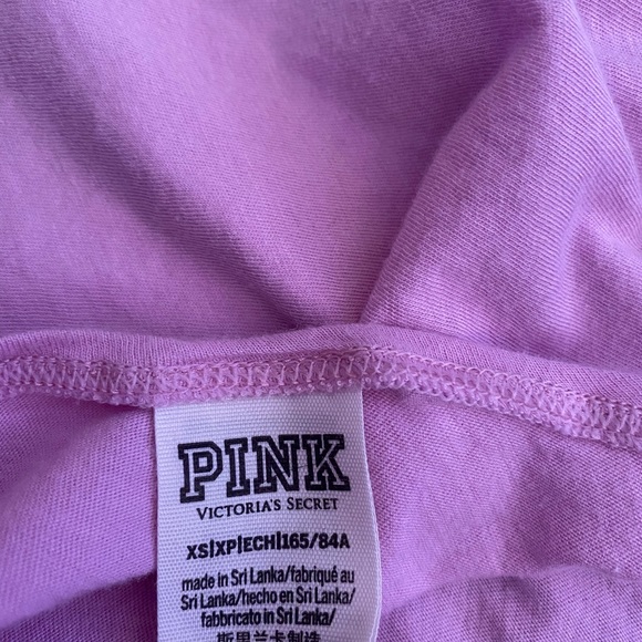 PINK by Victoria Secret crop top XS purple - Picture 3 of 4